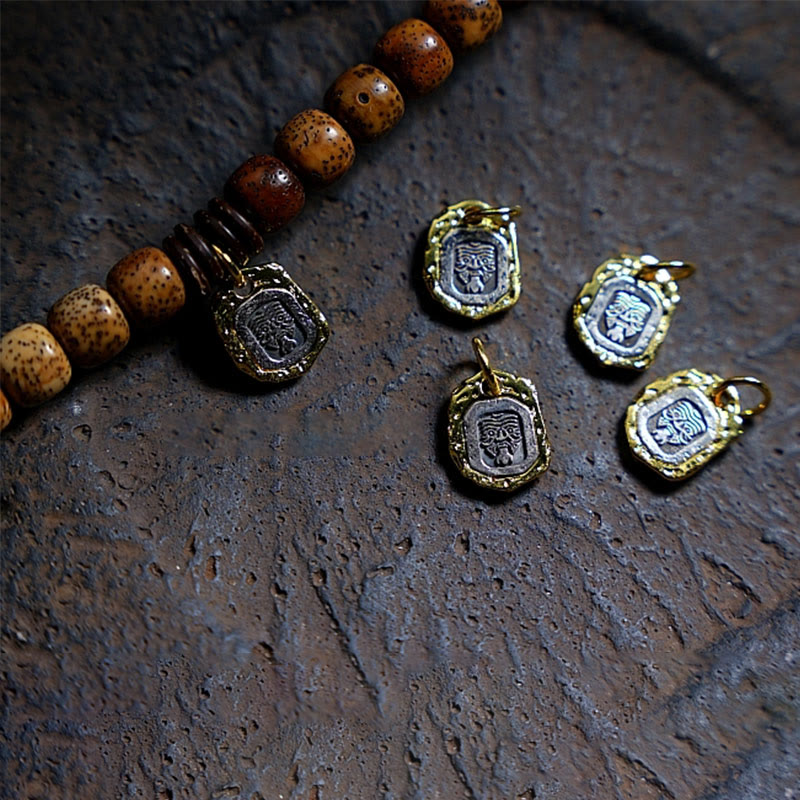 Wear FengShui Tibetan Bodhi Seed Amber Dzi Bead Agate Zakiram Goddess of Wealth Beads Triple Wrap Bracelet