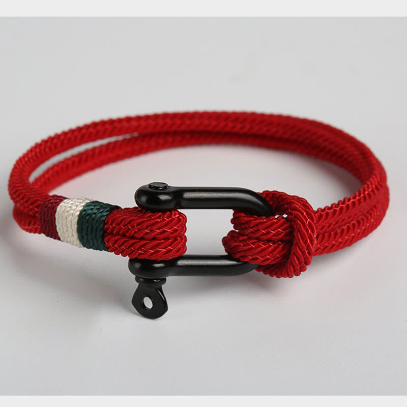 Wear FengShui Simple Design Luck Stainless Steel Buckle Bracelet