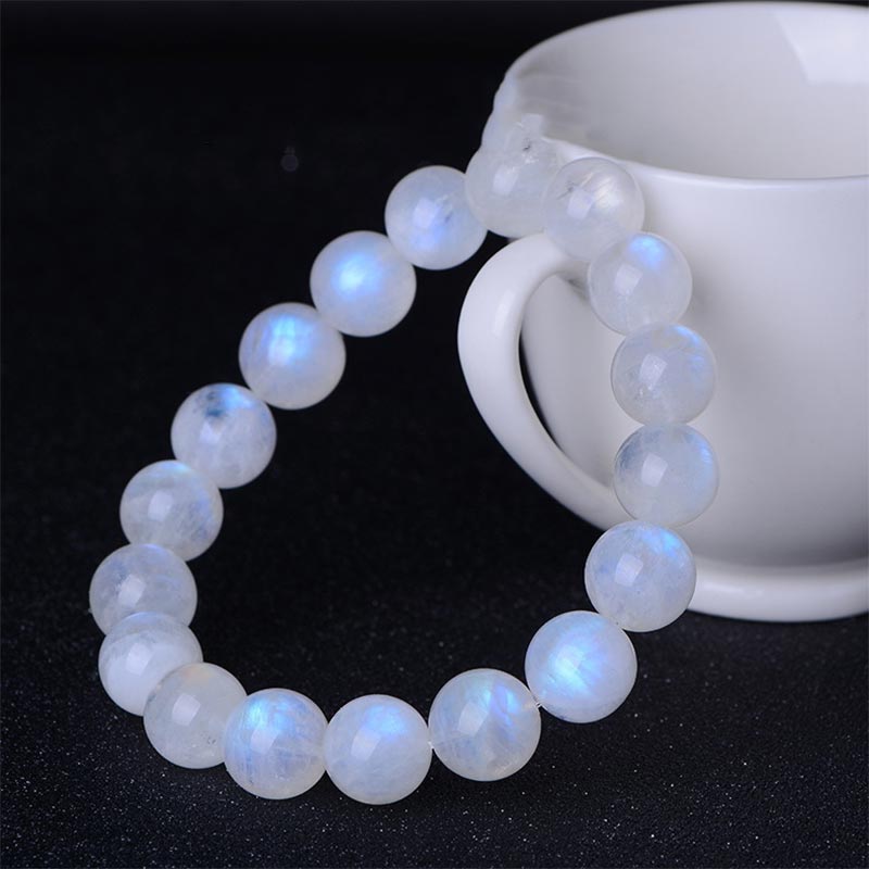 Wear FengShui Natural Moonstone Prosperity Bracelet