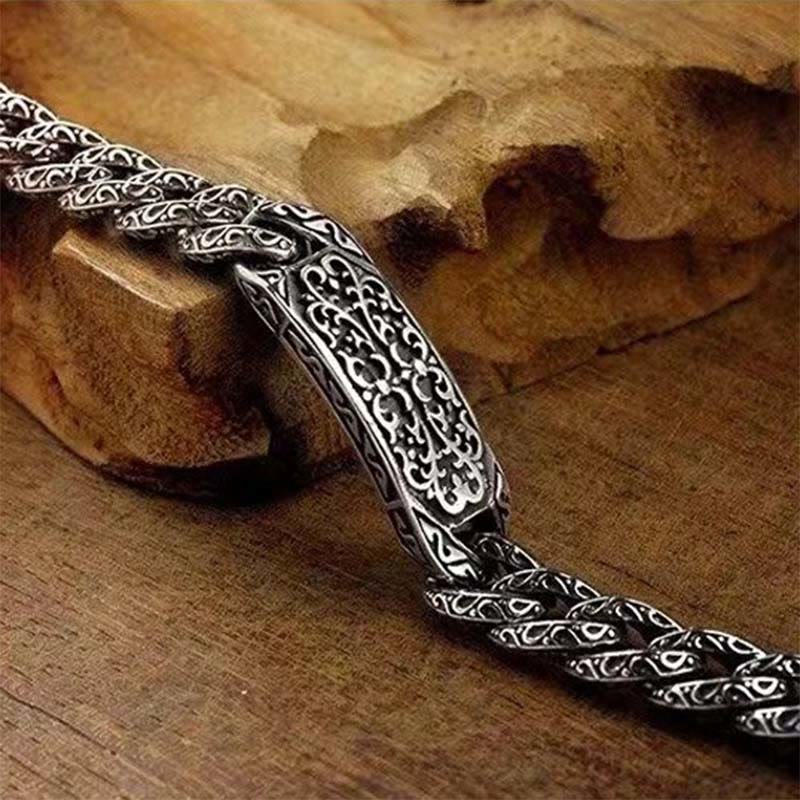 Wear FengShui Vintage Patterns Engraved Healing Bracelet