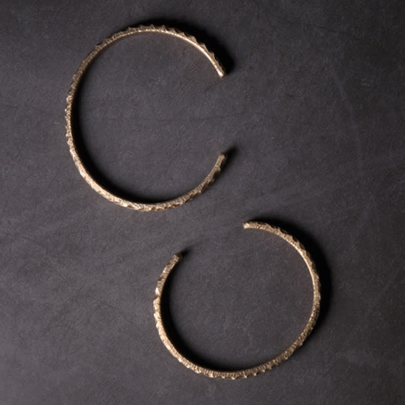 Wear FengShui Simple Design Copper Wealth Cuff Bracelet