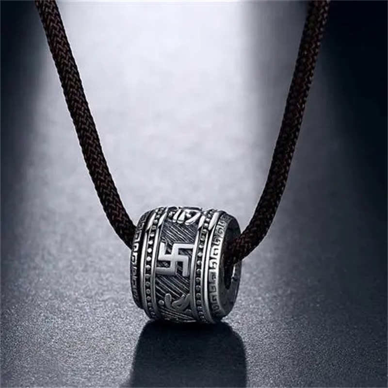 Wear FengShui Tibet Om Mani Padme Hum Protection Necklace Pendant