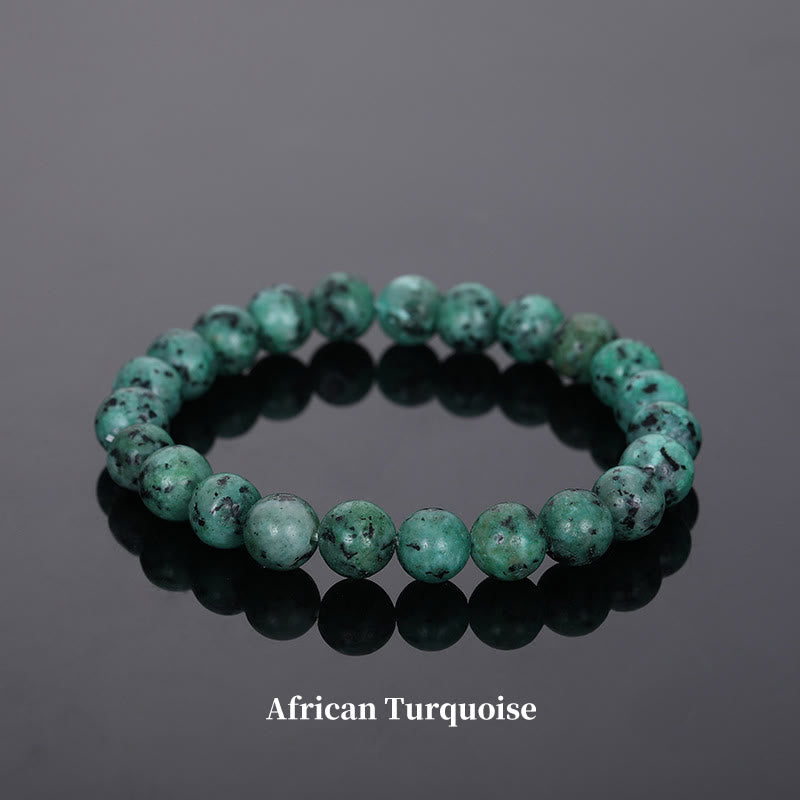 Wear FengShui Natural Stone Quartz Healing Beads Bracelet