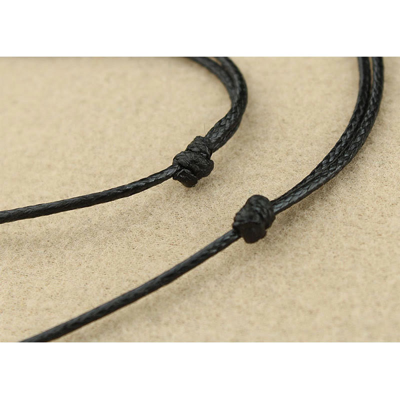 Wear FengShui Tibet Turquoise Bead Marquise Pattern Protection Strength Necklace Pendant