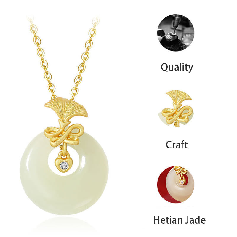 Wear FengShui 925 Sterling Silver Natural Hetian Jade Carnation Flower Prosperity Necklace Pendant