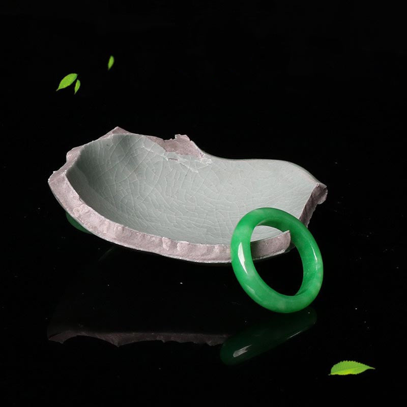 Wear FengShui  Jade Abundance Luck Ring