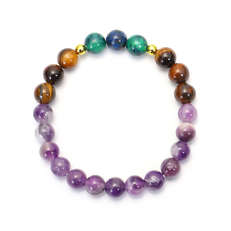 Wear FengShui Tibetan Amethyst Purify Bracelet Mala Set
