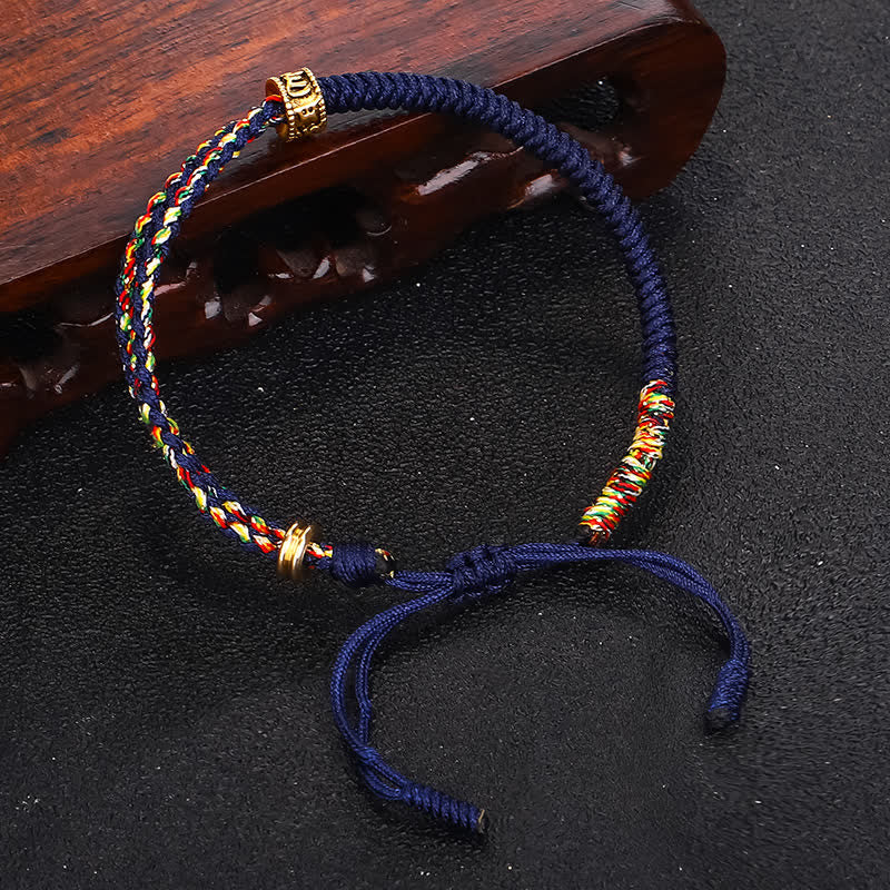 Wear FengShui Om Mani Padme Hum Protection Luck String Bracelet