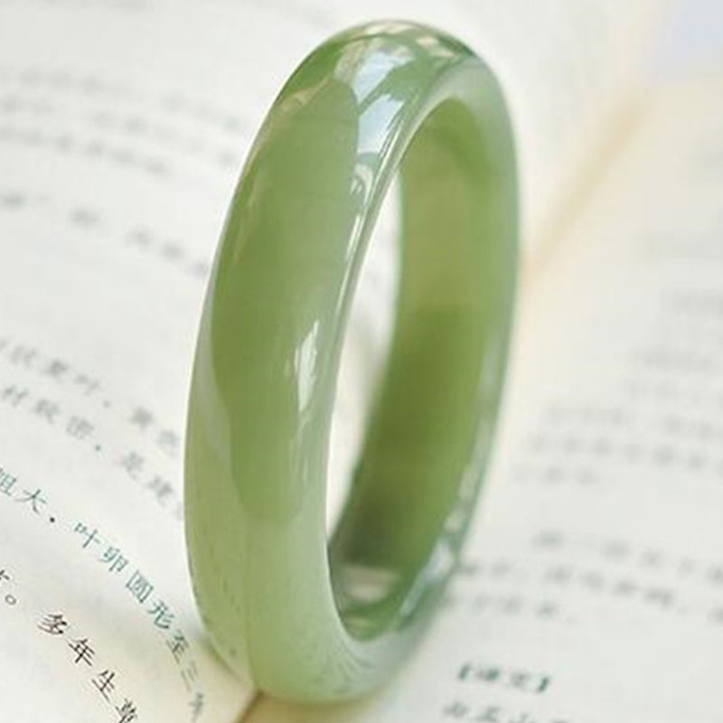 Wear FengShui Jade Abundance Blessing Bangle Bracelet
