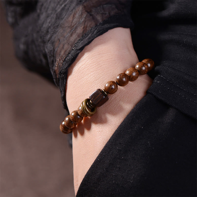 Wear FengShui Phoebe Zhennan Wood Spirituality Bracelet