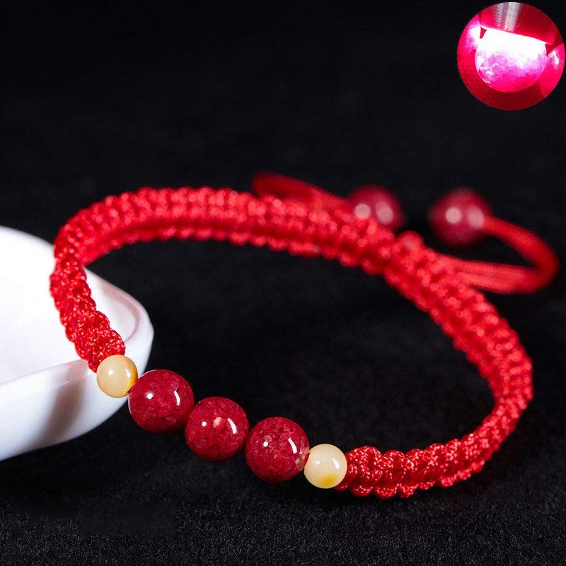 Wear FengShui Cinnabar Blessing Red String Bracelet For Kids