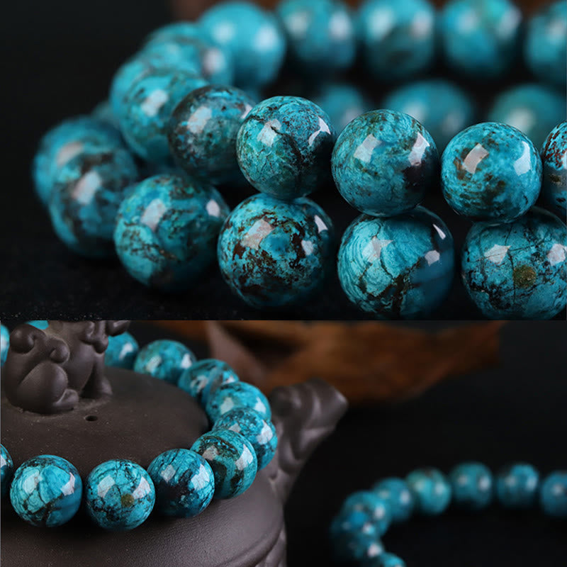Wear FengShui Natural Phoenix Stone Strength Courage Bracelet