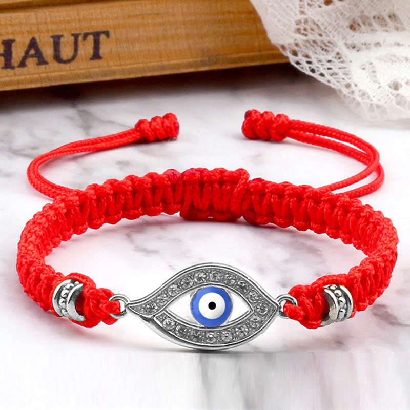 Wear FengShui Evil Eye Keep Away Evil Spirits String Bracelet