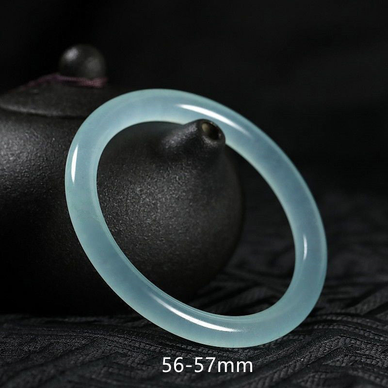 Wear FengShui Natural Jade Healing Blessing Bangle Bracelet