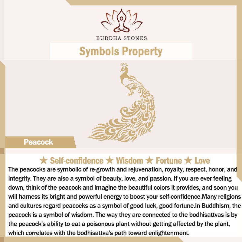 Wear FengShui Pink Crystal Green Chalcedony Peacock Copper Soothing Love Necklace Pendant