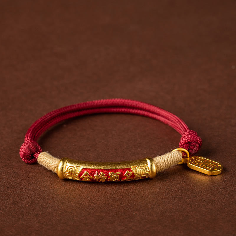 Wear FengShui 999 Sterling Silver Tibet Handmade Om Mani Padme Hum Fu Character TopRank Character Luck Braided Bracelet