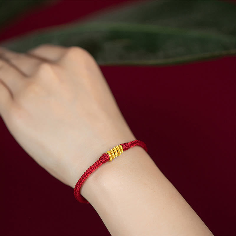 Wear FengShui Handcrafted King Kong Knot Luck Protection Braid Rope Bracelet