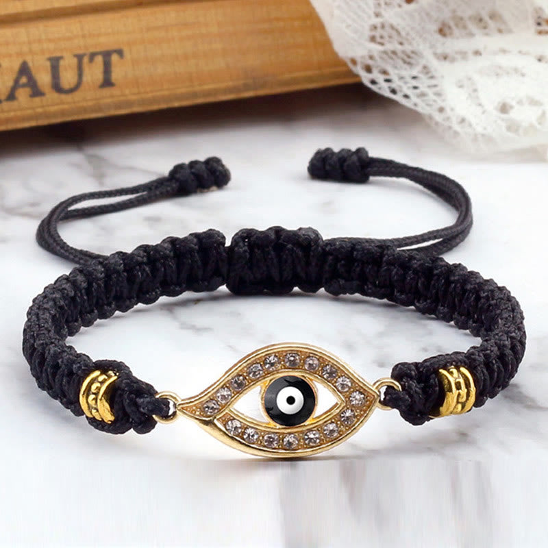 Wear FengShui Evil Eye Keep Away Evil Spirits String Bracelet