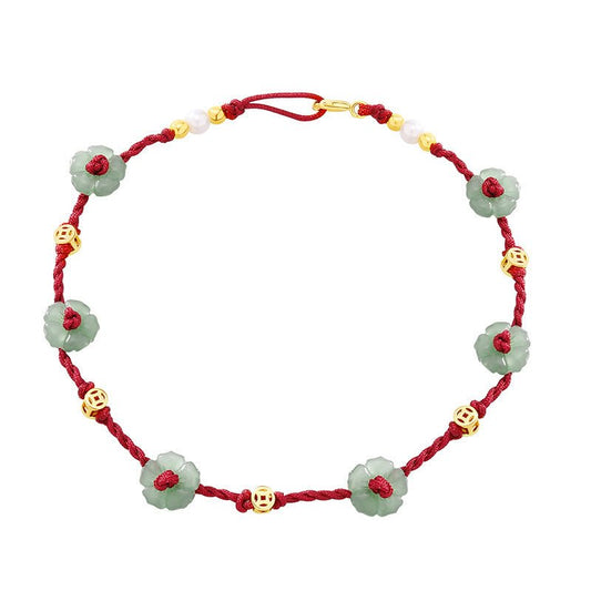 Money Flower Anklet